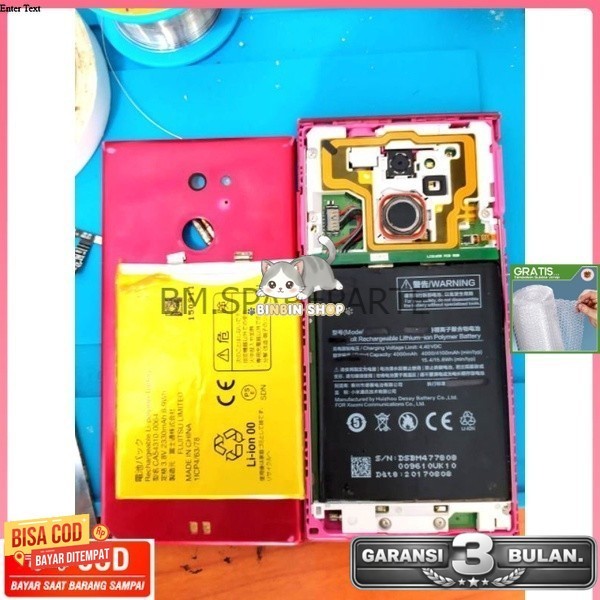 BATERAI BATRE BATU BATTRERAY BATTREY BATRE FUJITSU ARROW F-01H F01H F05H ALTERNATIF 4000 MAH AWET