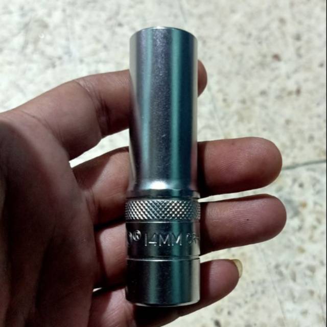 Mata shock panjang 14 mm tekiro mata shock racing tekiro kunci shock drive 1/2 inchi