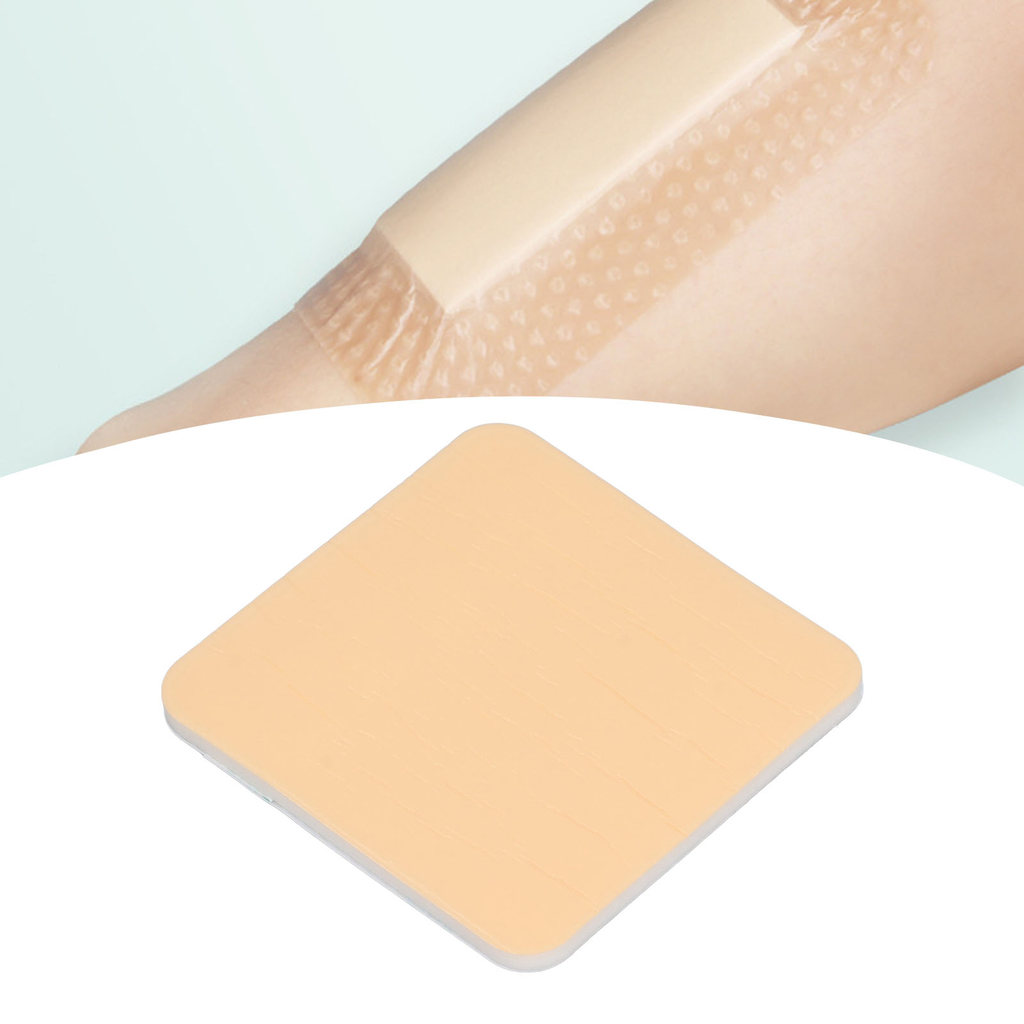 Wound Dressing Foam Dressing Non Bordered Non Adhesive 10x10cm Highly Absorbent Waterproof Dressing 