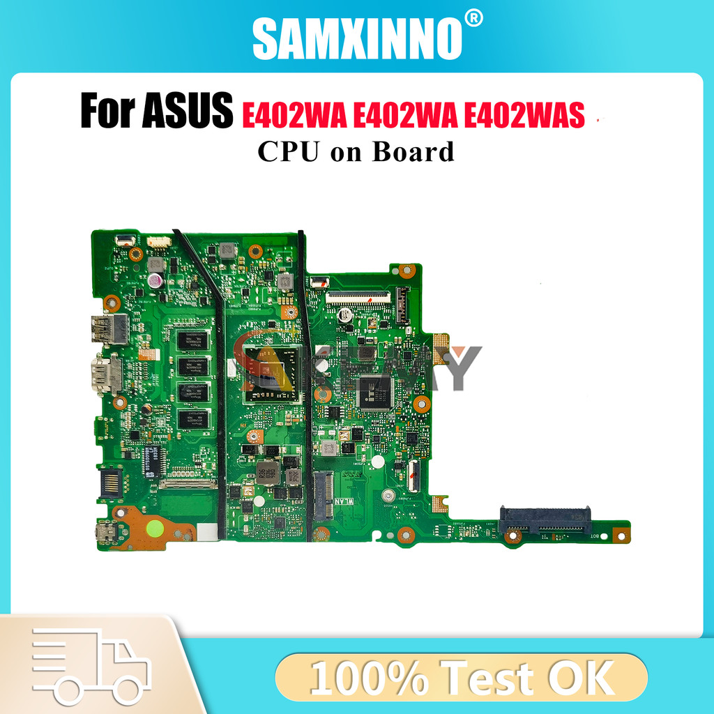E402WA Laptop Motherboard For ASUS EeeBook E402W E402WA E402WAS Notebook Mainboard With CPU 100% tes