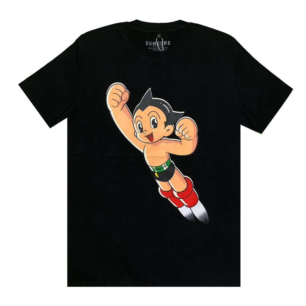 EpochEden Boxy Oversize T Shirt Glow In The Dark Black 314D Astroboy Fast Shipping+COD Size S-3XL