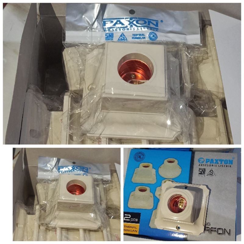 fitting Flapon,/fitting lampu Paxton