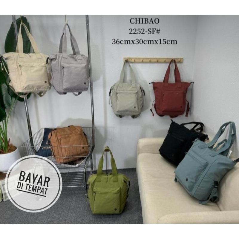 Tas Selempang ,jinjing, dan ransel chibao tas wanita multifungsi 2552