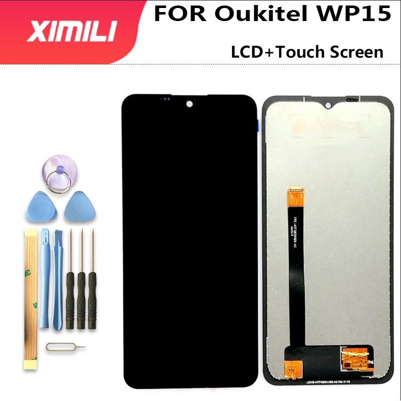 6.52" Oukitel WP15 S WP13 LCD Display+Touch Screen 100% Original Tested LCD Digitizer Glass Panel Re