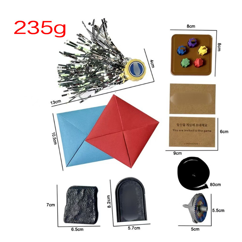 Korean Traditional Folk Game / Mainan Squid Game / Gonggi Jack Stone Pebbles Set