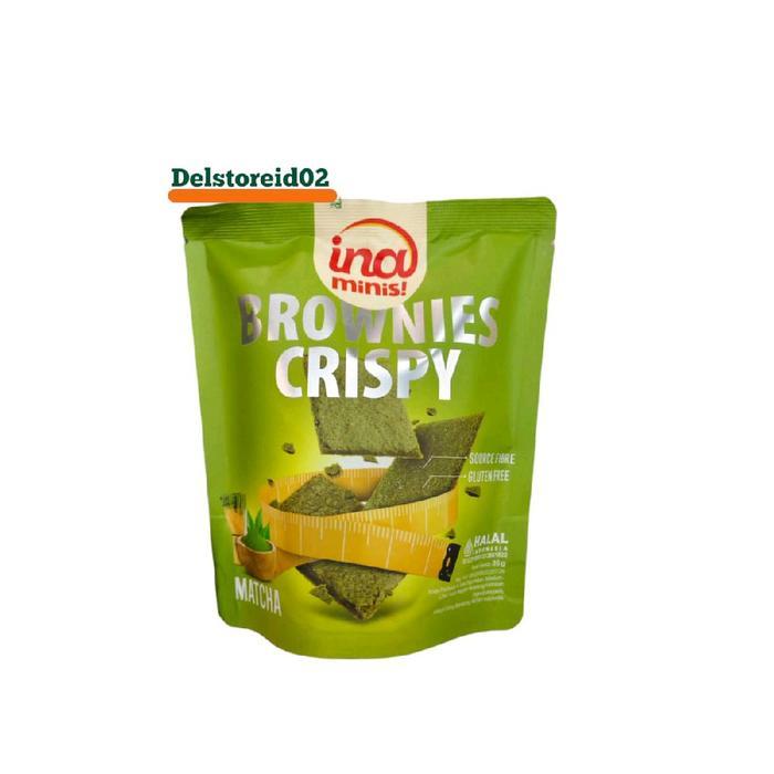 Ina minis brownies crispy matcha 35gr