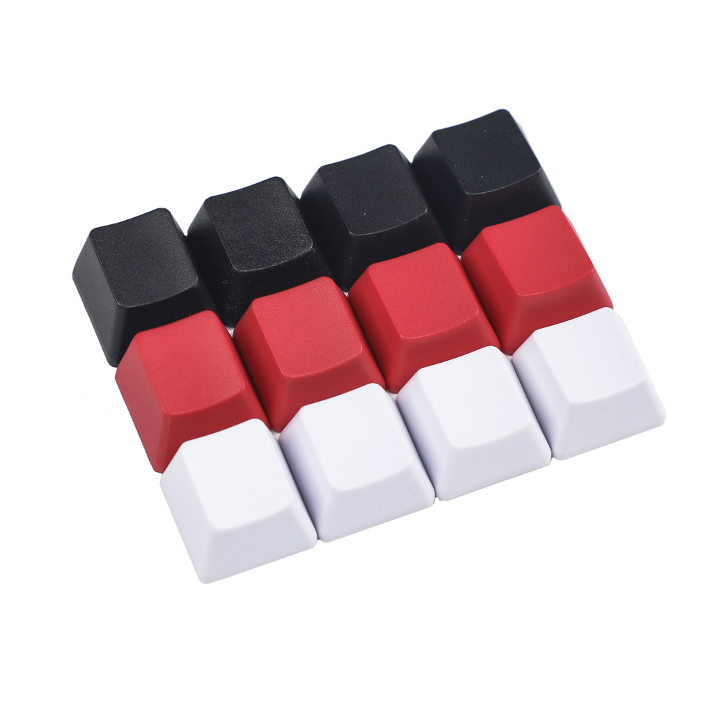100 pcs 1u R1 R2 R3 R4 Blank Thick PBT OEM Profile Alphanumeric Custom Keycaps For Keycap Y