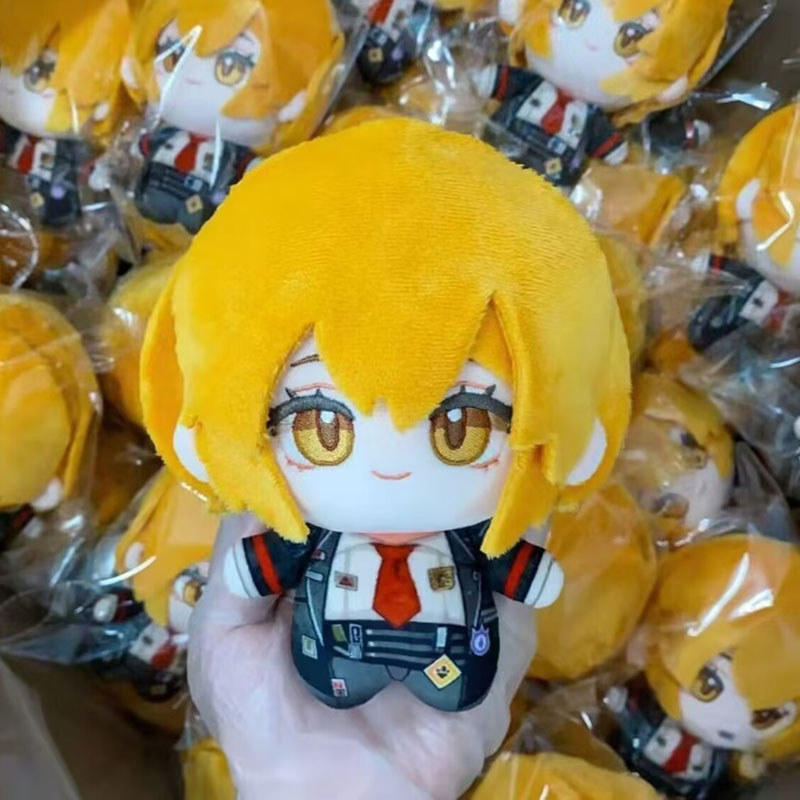 10cm Don Quixote Plush Toy Jinu Cartoon Limbus Company Stuffed Doll Pent Figure Halloween Keychain D