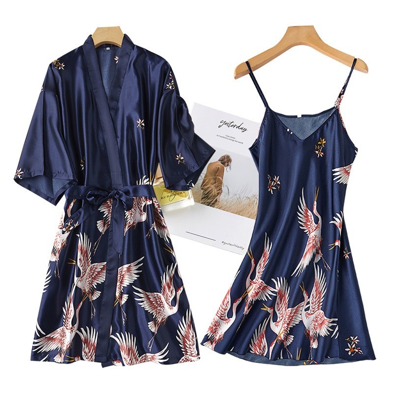 baju tidur wanita dewasa/Set piyama wanita/baju tidur kimono