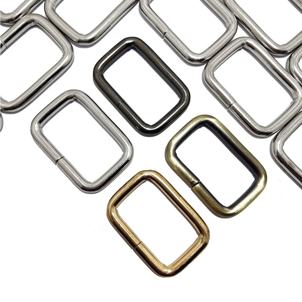 Ring kotak 3.0 cm tebal 5 mm / ring kotak tas 3.0 cm / ring tas