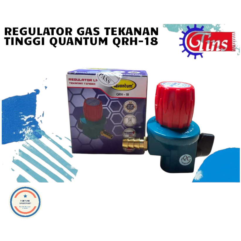 Regulator Gas Tekanan Tinggi Quantum QRH-18 / Regulator Quantum / Regulator High Pressure