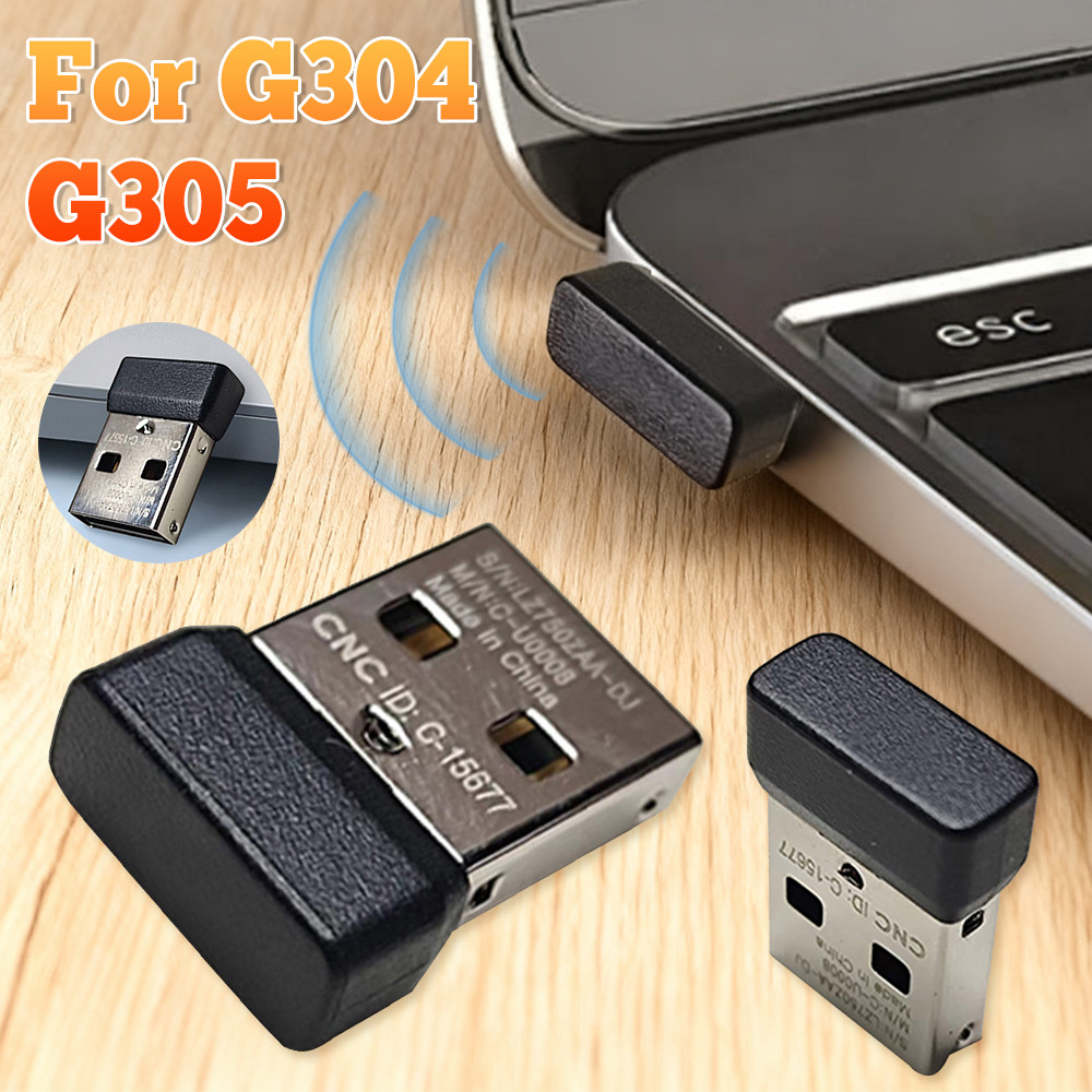 For  G304G305 Lightspeed Wireless Gaming Mouse USB Dongle Receiver 24Ghz Wireless Mouse Receiver Ada