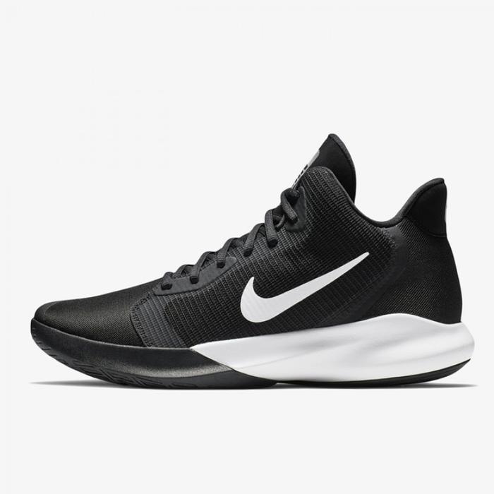 Sepatu Basket Precision 3 Black/Black/White