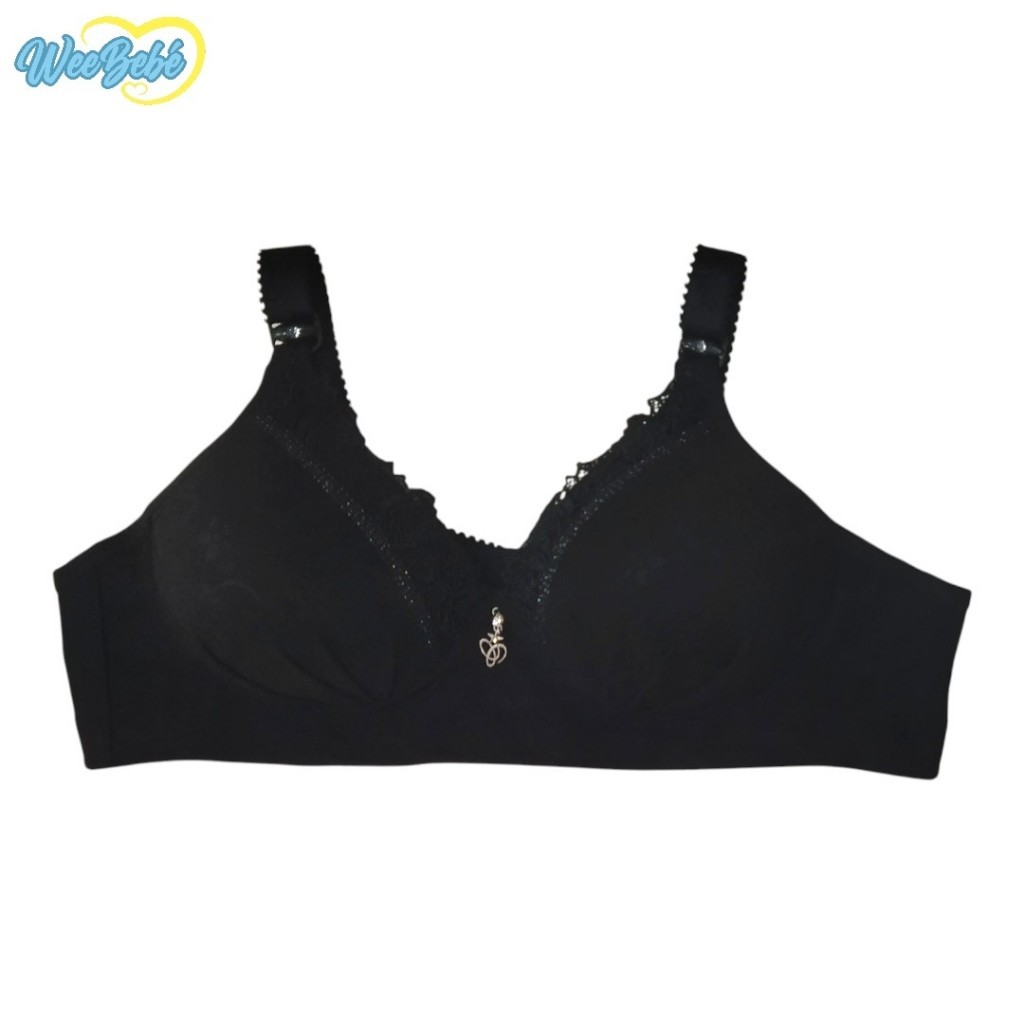 Bra Tanpa Kawat #PL88888 PIAOLI (Busa sedang, Cup B, Full cup)
