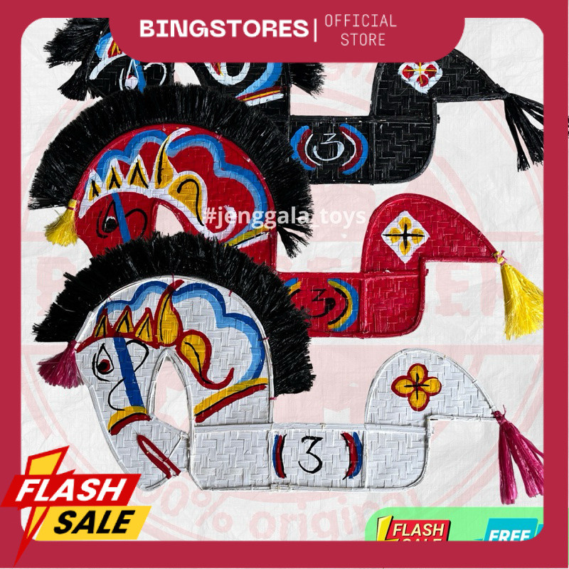 KUDA LUMPING / JARANAN / KUDA KEPANG BESAR / Kuda Lumping Anak / kuda bambu KL