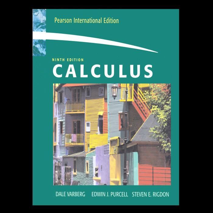 Buku CALCULUS Ninth edition, Pearson International edition: