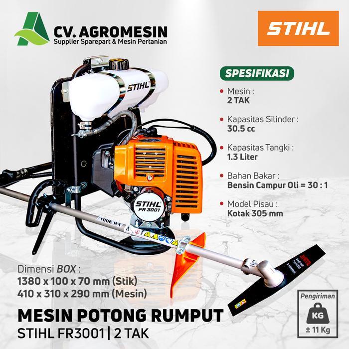 Mesin potong rumput STIHL FR 3001 STIHL ASLI ORIGINAL Mesin Potong Rumput STIHL FR3001 Original 2 Ta