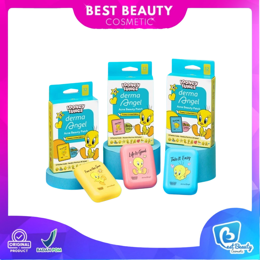 Derma Angel Acne Beauty Patch Tweety Limited Edition DermaAngel | Best Beauty Cosmetic