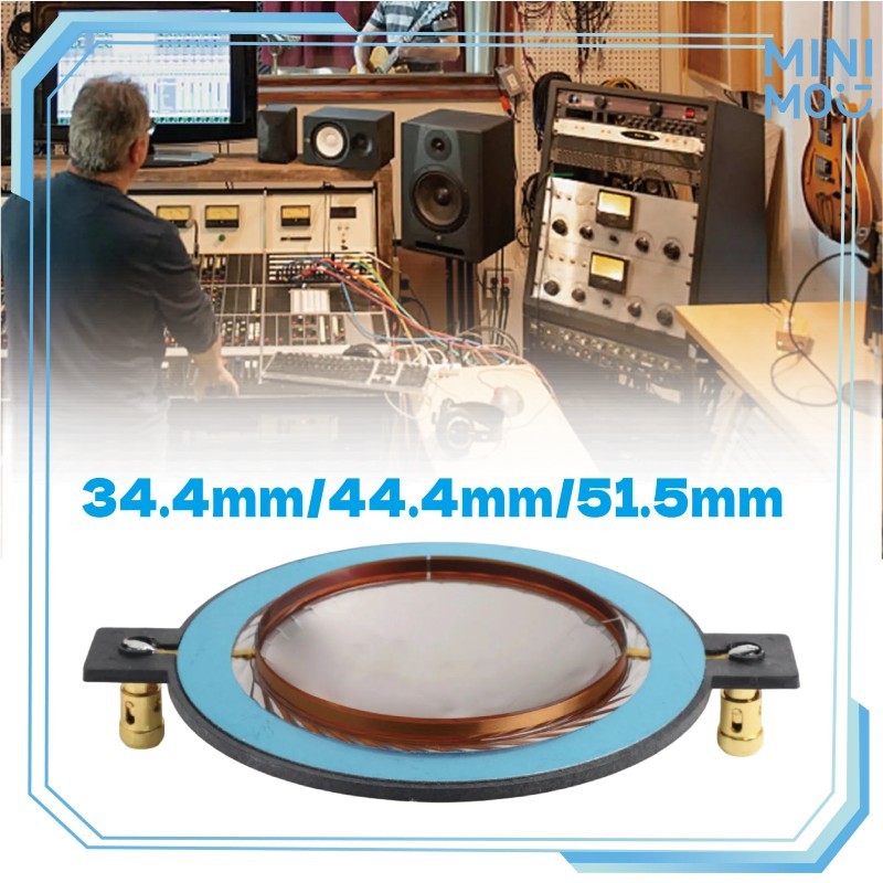 Spul Tweeter Acoustic Hi High 34.4/44.4/51.5mm Recone Kit Spol Spoll Twiter Voice Coil untuk Perbaik