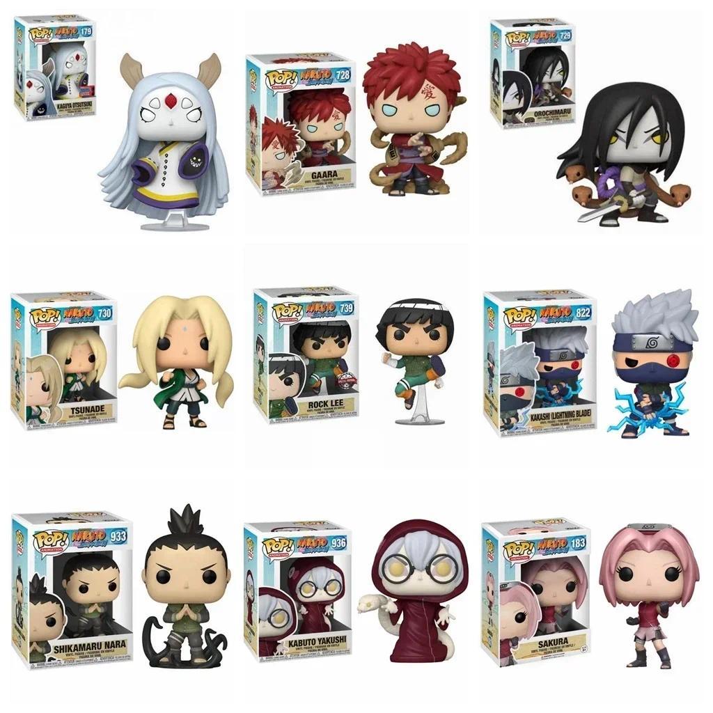 FUNKO POP NARUTOs Tsunade 730# Kabuto Yakushi 936# Kaguya Otsutsuki 179# VINYL Figure Collection Mod