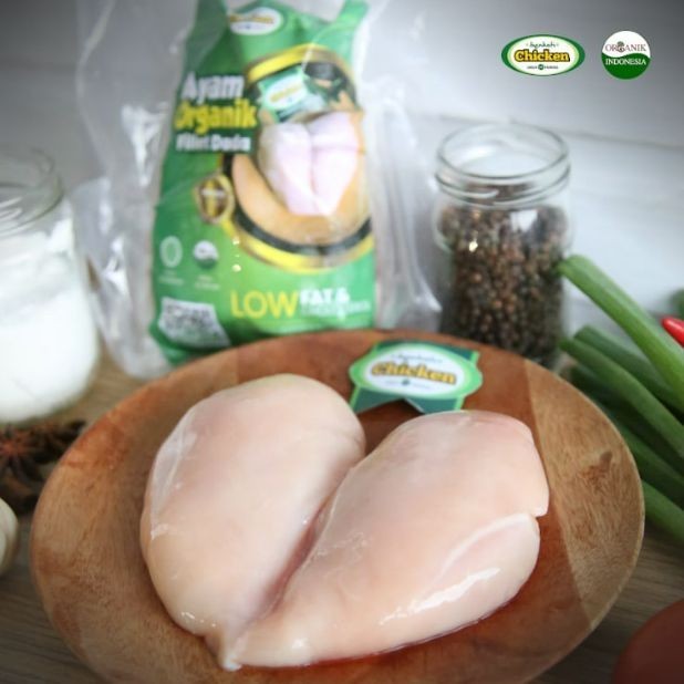 Berkah Chicken Fillet Dada | Fillet Dada Organik | Ayam Organik