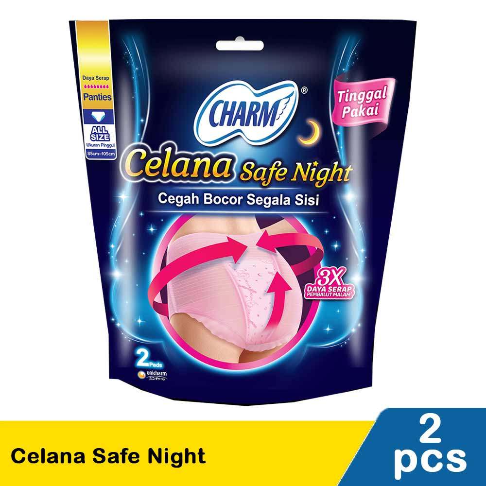CHARM CELANA SAFE NIGHT  2'S