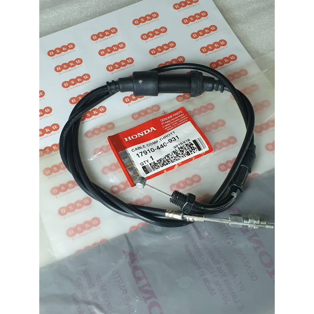Kabel Tali Gas Set  GL125 | GL 125 AHM 17910-440-931