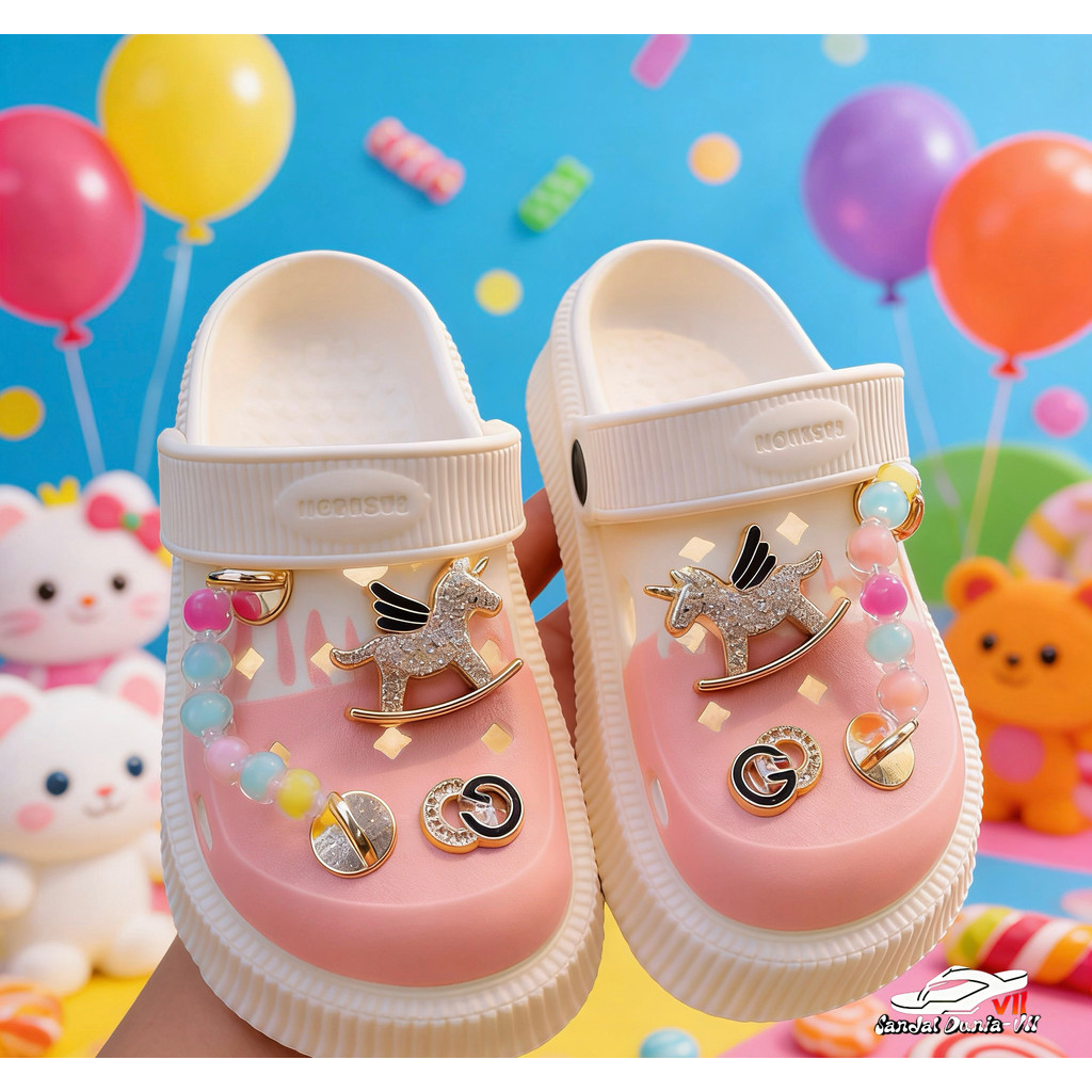Sandal anak lucu model baru 2026, ukuran 24-35.