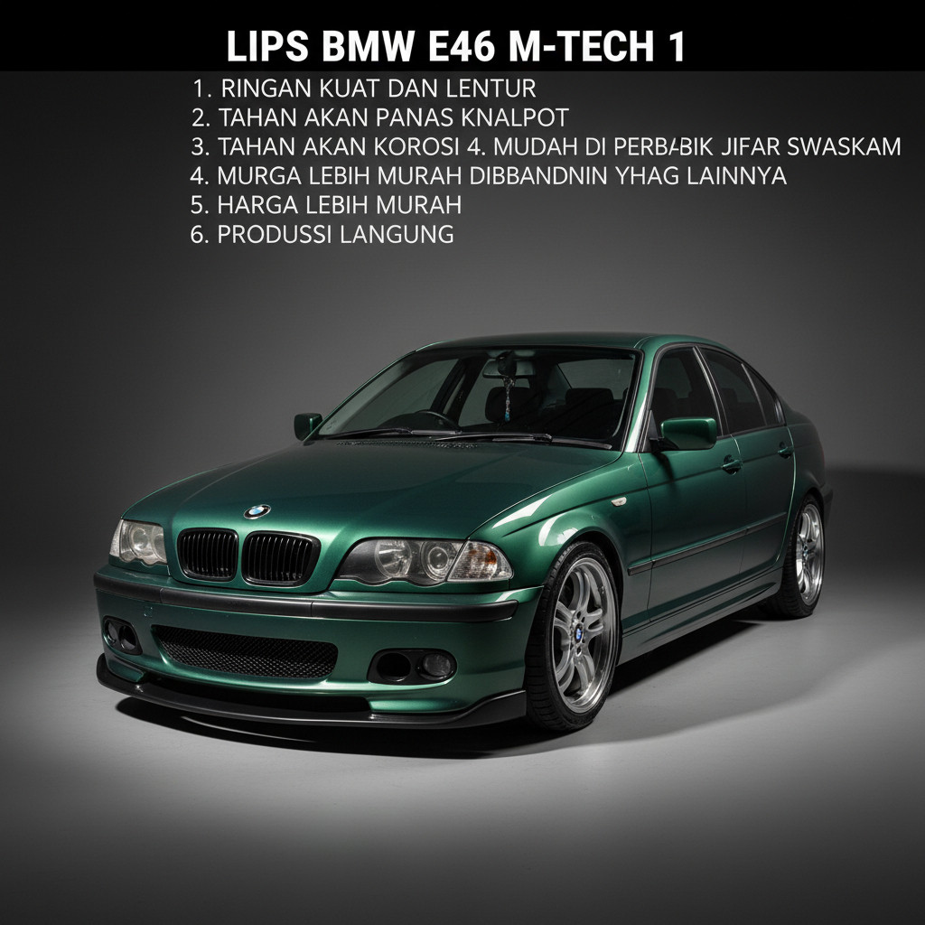 bodikit front lips bmw e46 mtech bodykit bmw e46