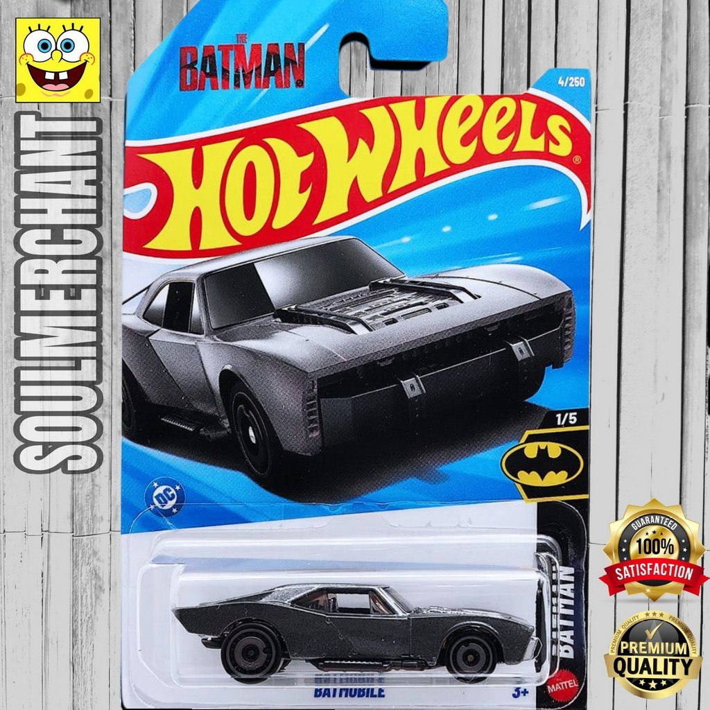 Hot Wheels The Batman Batmobile Diecast Mobil Muscle Batman The Movie