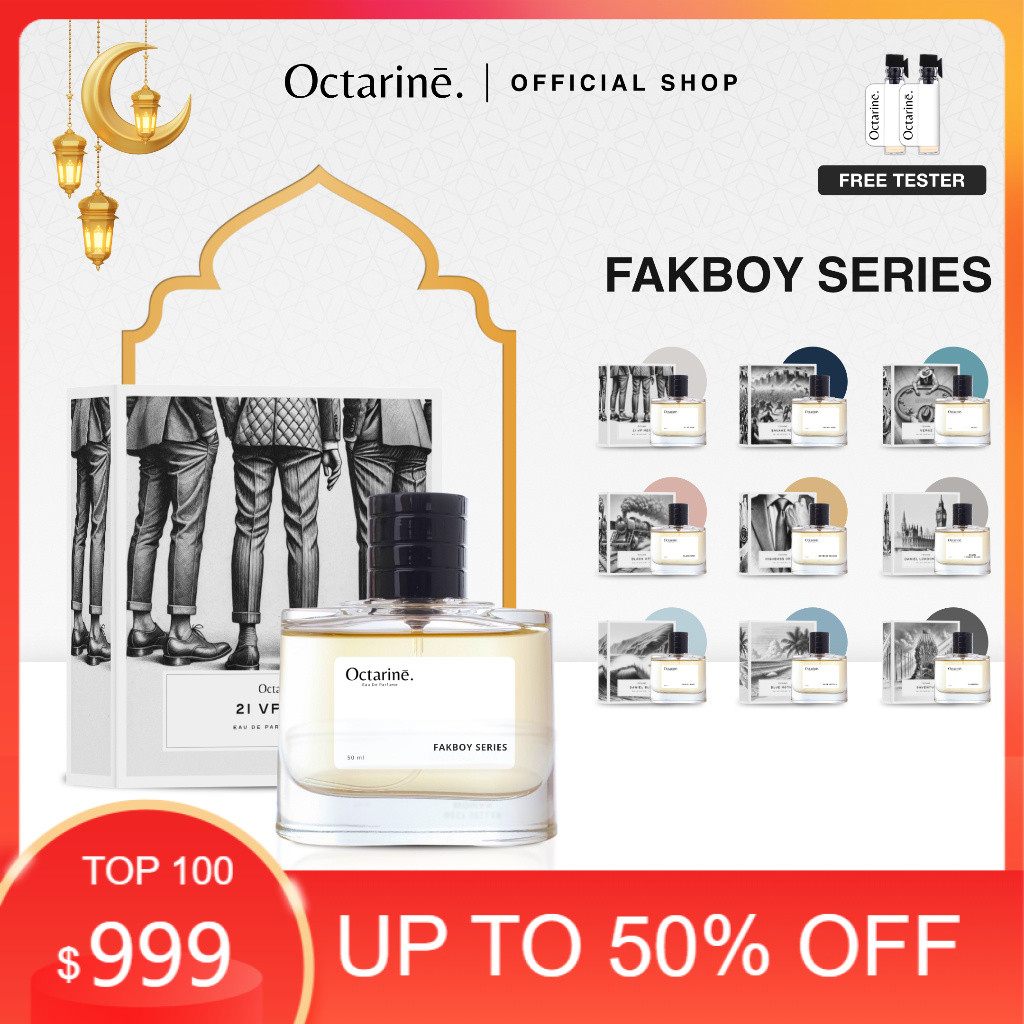 Octarine - Fakboy Series Parfum Pria Aroma Fresh Spicy Masculine