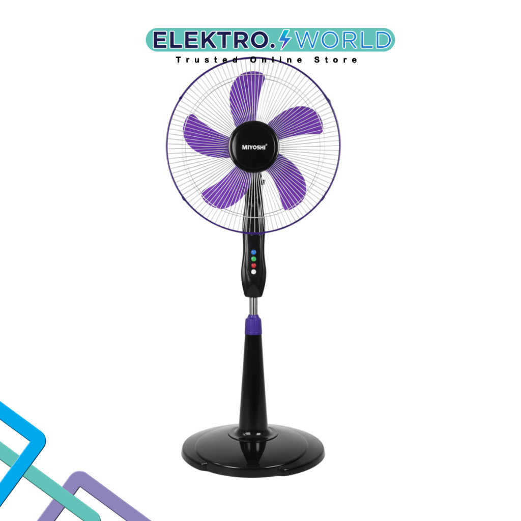 Miyoshi Stand Fan 16 Inch Tipe 1603 Kipas Berdiri 3 Kecepatan