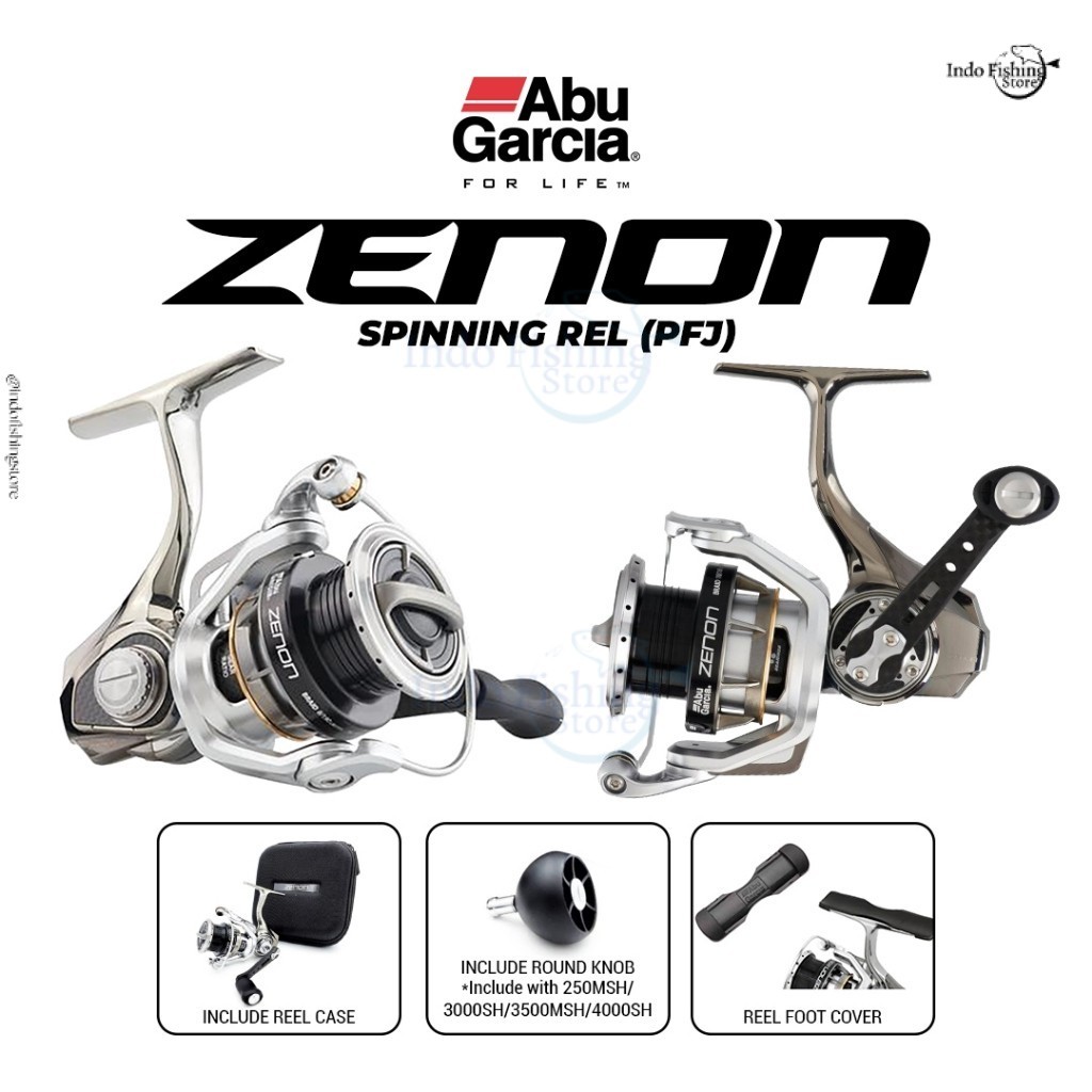 Reel Pancing Spinning Abu Garcia ZENON Mancing Kolam Saltwater
