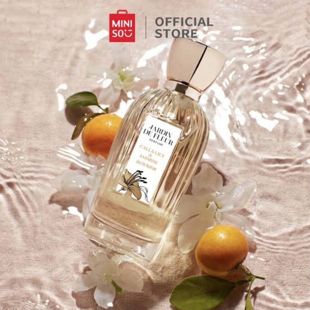 INSTAN DENPASAR Parfum Lily & Jasmine MINISO Jardin De Fleur Perfume Parfum Wanita Tahan Lama