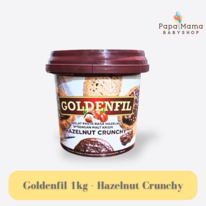 PROMO CHOCO CRUNCHY GOLDENFIL 1KG CHOCOLATE CRUNCHY GURIH BEST SELLER - HAZELNUT CRUNCH