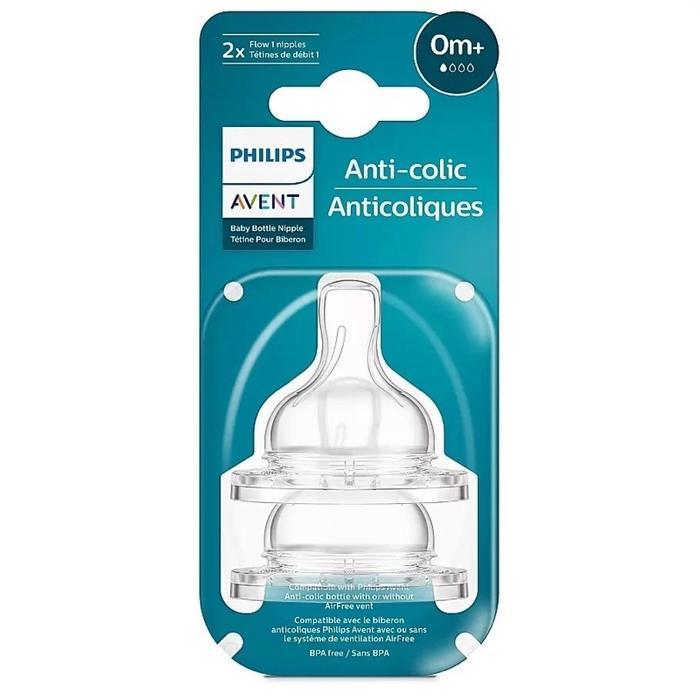 Dot/Nipple Avent CLASSIC/Avent Teat Nipple Classic ORIGINAL isi 2 pcs - 0M+ Isi 2