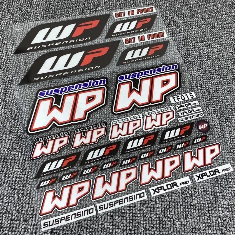 Reflective WP Fork Stickers Suspension Shocker Damper Motorcycle Accessori Decal for Duke RC KTM 200