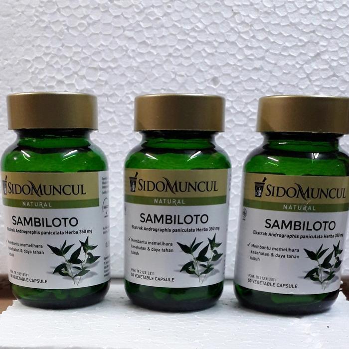 Sambiloto kapsul Sidomuncul