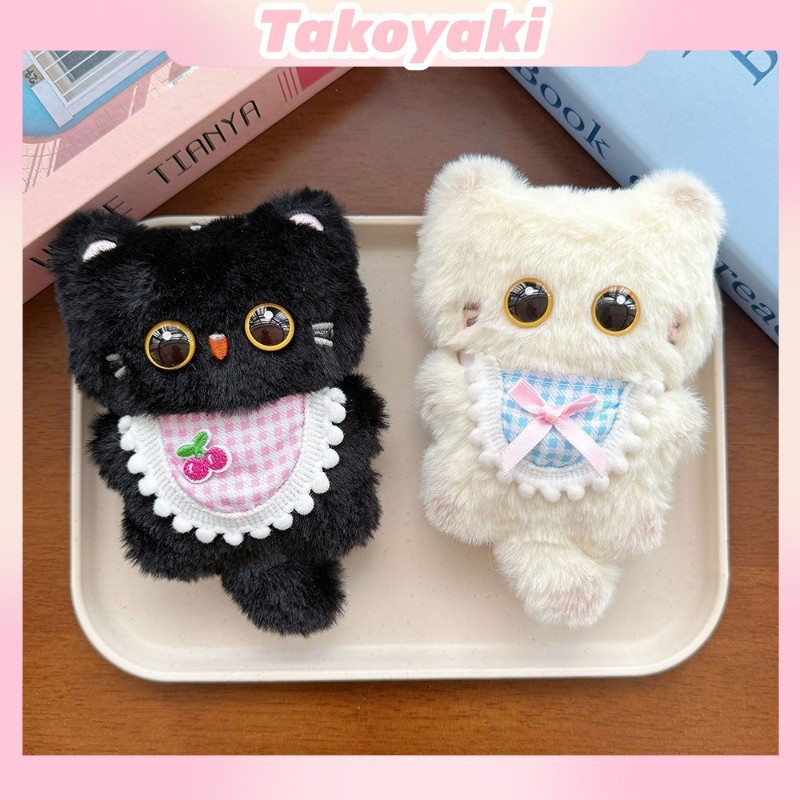 Gantungan Kunci Boneka Kucing Lucu / Aksesoris Tas Boneka Kucing / Hadiah Lucu untuk Teman Wanita