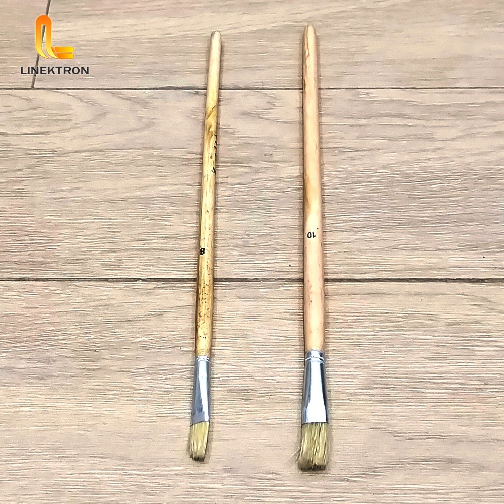 KUAS LUKIS / KUAS LUKIS PUTIH / KUAS SENI LUKIS / BRUSH UKURAN LENGKAP NO. 1 - 12