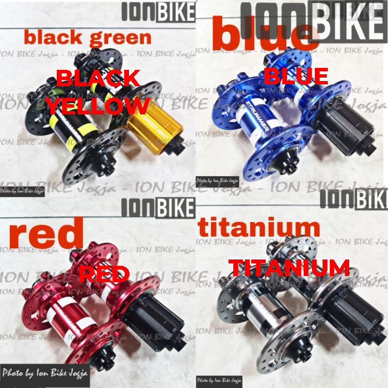 Hub Freehub STRUMMER MT350 4 in 1 32 hole Bearing Sangat Loncer Suara Tawon - STRUMER HM MT-350 HM35