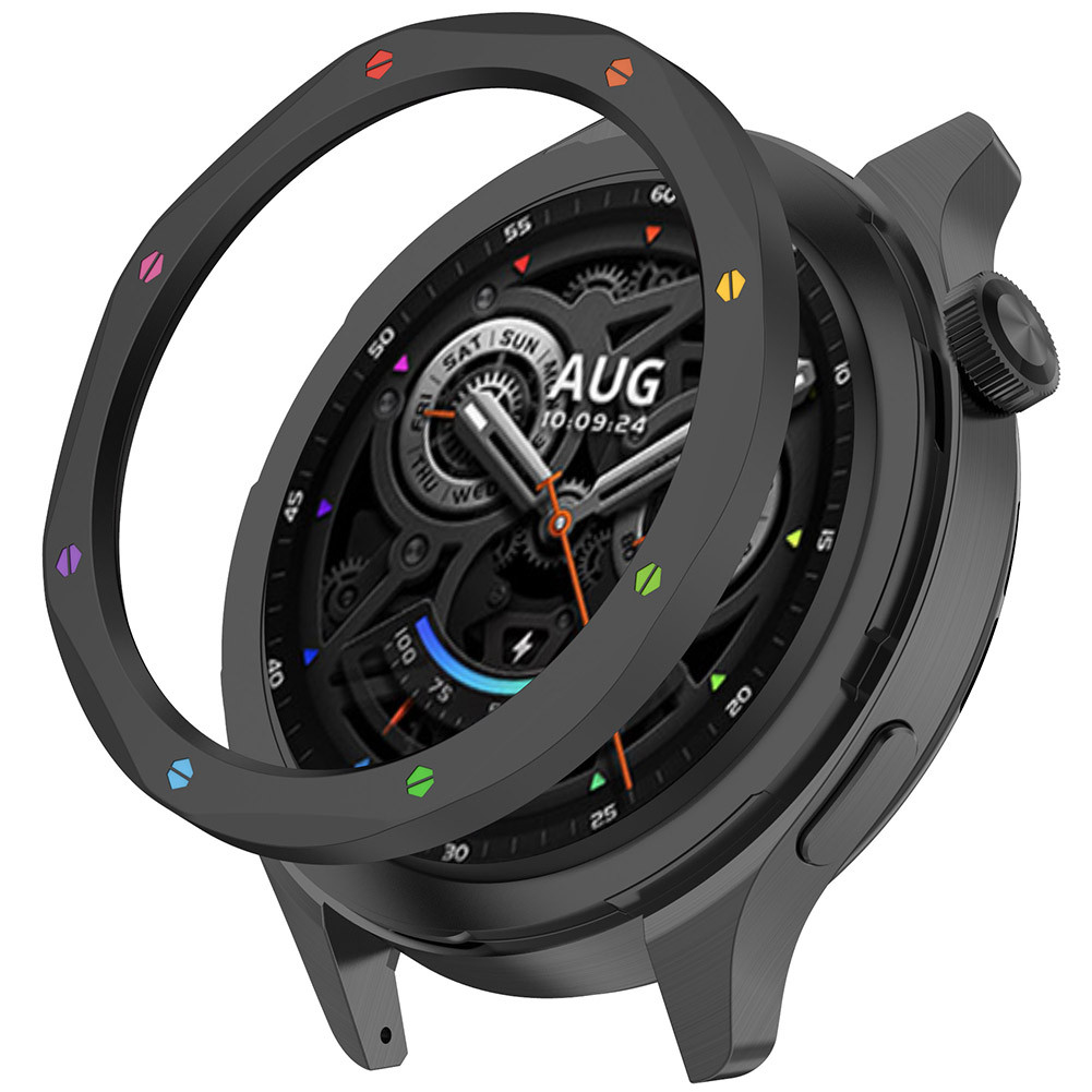 Metal Bezel Ring For Xiaomi Watch S4 S3 Protector with film Watch Case Cover For Xiaomi WatchS4 S3 W