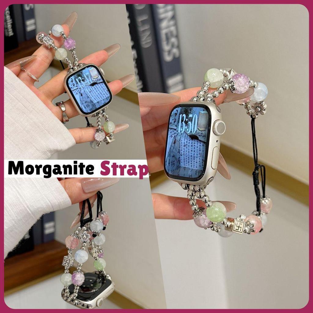 Morganite Strap for Apple watch Itel Advan Aolon Huawei GT Series Samsung Galaxy Watch Amazfit 18mm 