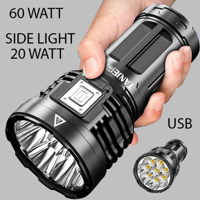 Sesyo  -  SENTER LED 60W + 20W / SENTER LED CHARGEABLE / SENTER CAS LED - SENTER LED  Terlaris Tbk