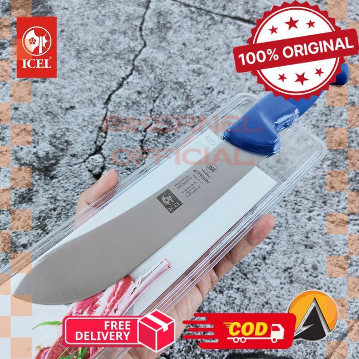 Butcher knife pisau sembelih icel 30 cm original portugal 281.3602.30 - 20 cm blue -biker