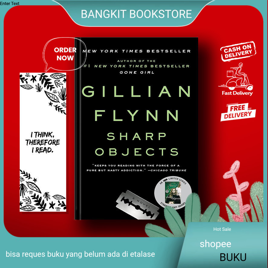 bukuSharp Objects by Gillian Flynn