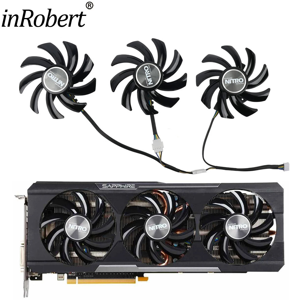 New 85MM FDC10H12D9-C Cooling Fan Reacement For SAPPHIRE Radeon NITRO R9 280X 290 290X 390 390X Tri-