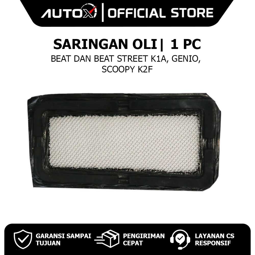 1 PC Saringan Oli BeAT Street K1A & Genio & Scoopy K2F & Honda & Beat & Karbu Lama Old Fi eSP Pop Ne