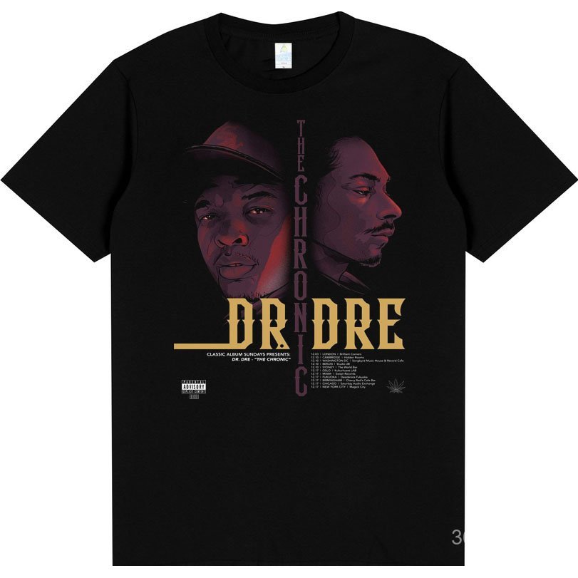 Kaos Unisex Premium - T-shirt DR. DRE Rapper Ikonik - Distro Tebal 24s - Original - COD