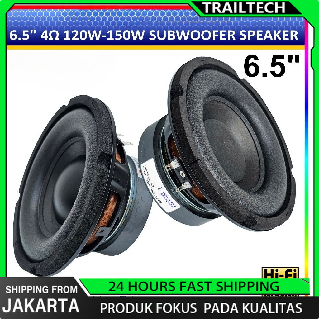 Speaker 6.5 inch Subwoofer 150W 4 ohm 6.5" Hifi Speker Woofer LM-6527 6528/Speaker 5.25" inch Subwoo